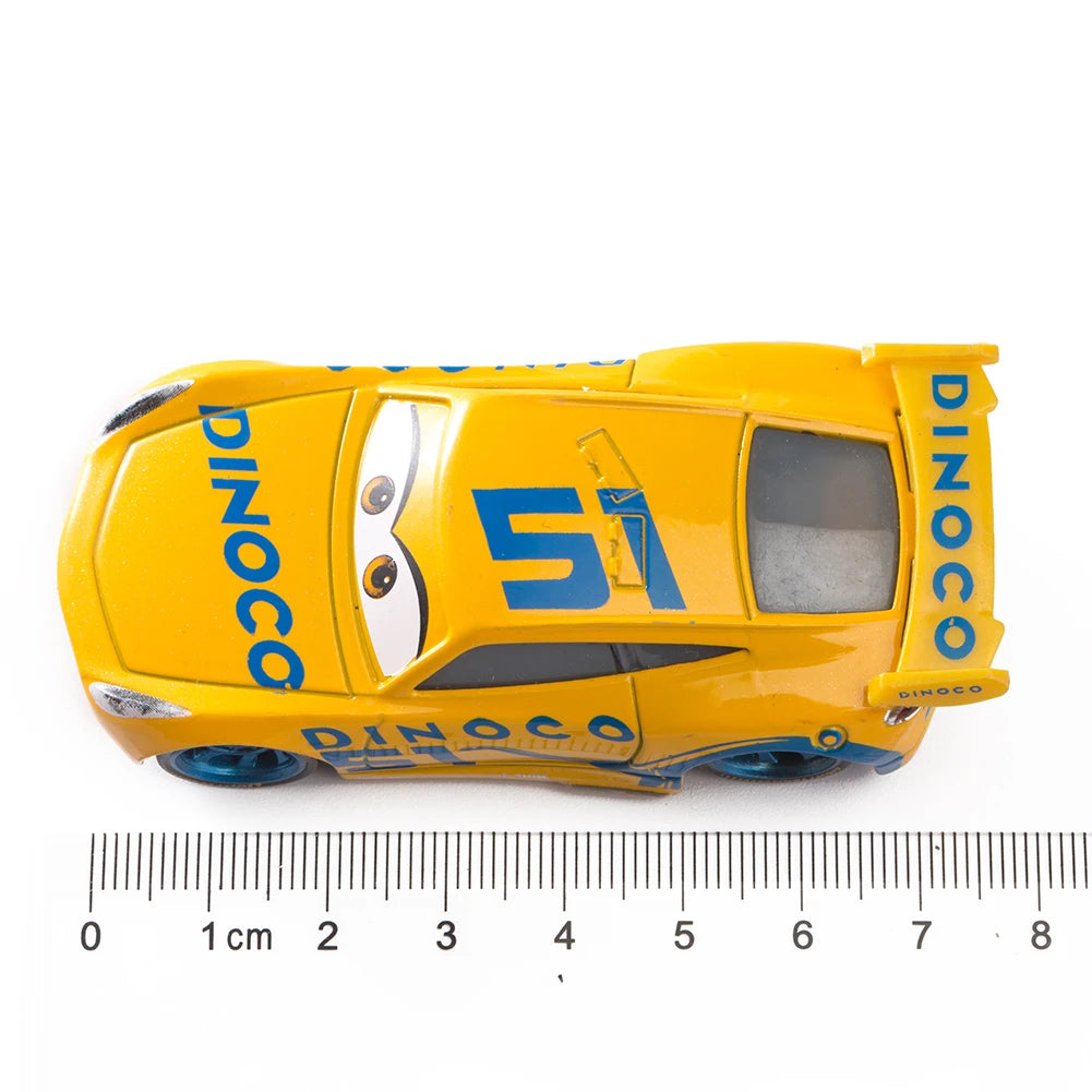 19 Color 1:55 Diecast Cartoon Alloy Car Toy Collection for Kids