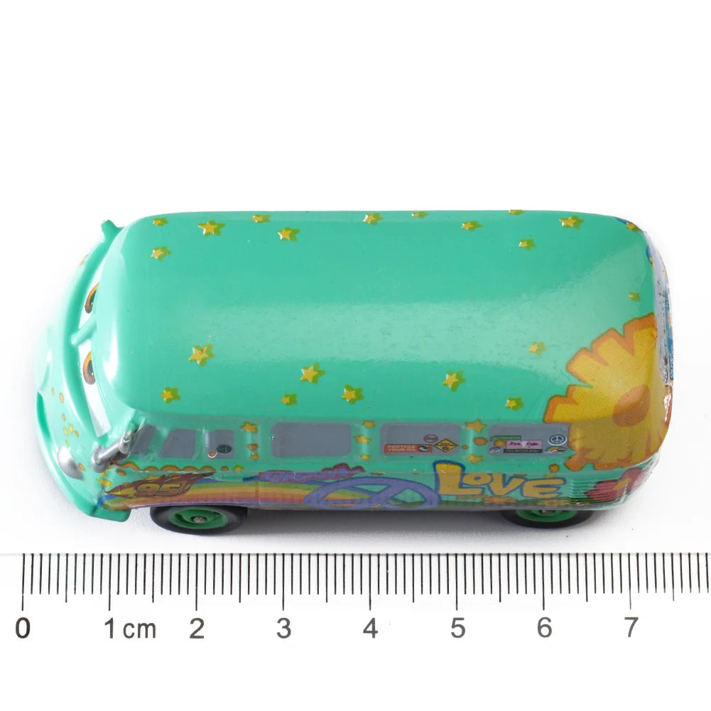 17 Color 1:55 Diecast Cartoon Alloy Car Toy Collection for Kids