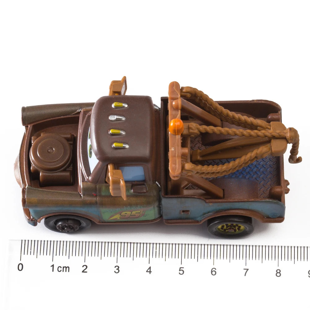 06 Color 1:55 Diecast Cartoon Alloy Car Toy Collection for Kids
