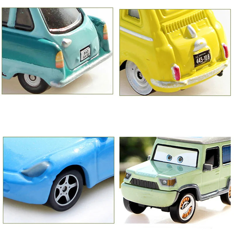 1:55 Diecast Cartoon Alloy Car Toy Collection for Kids