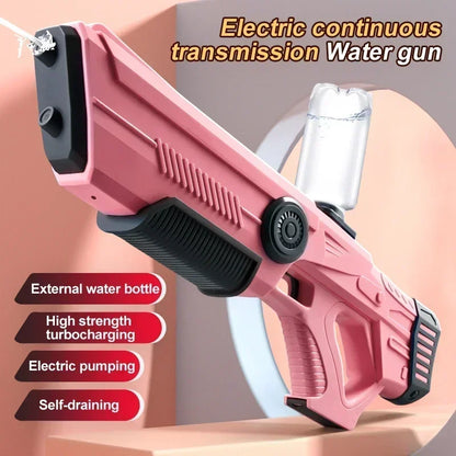 Electric Automatic Water Gun Pistol – Rechargeable Toy Blaster