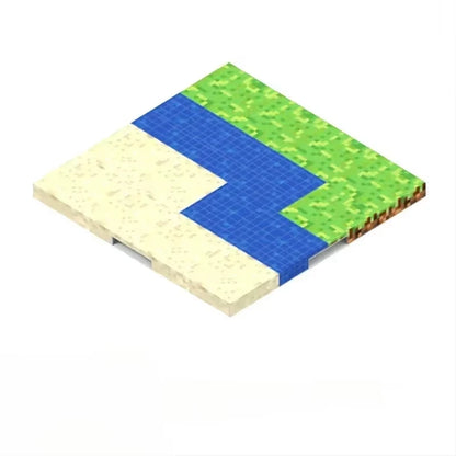 Magnetic Building Block Base Plates Compatible With Bricks