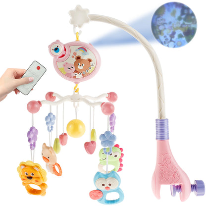 Baby Crib Mobile with Music, Light & Remote Control