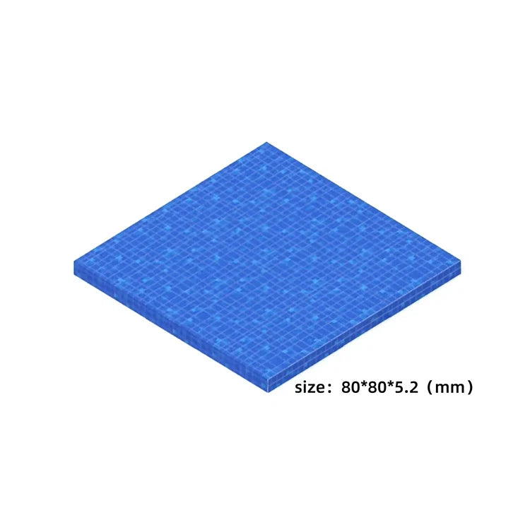 Water Color Magnetic Building Block Base Plates Compatible With Bricks