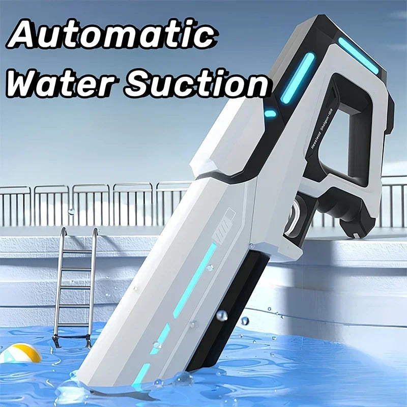 Electric Automatic Water Gun Pistol – Rechargeable Toy Blaster